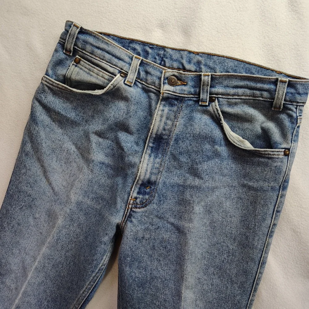 Vintage 80s Levis 530 Mens 34x29* Relaxed Fit Denim Jeans Pants Blue Made in USA